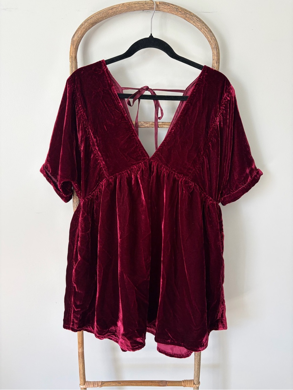 Free People Ivy Velvet Mini dress